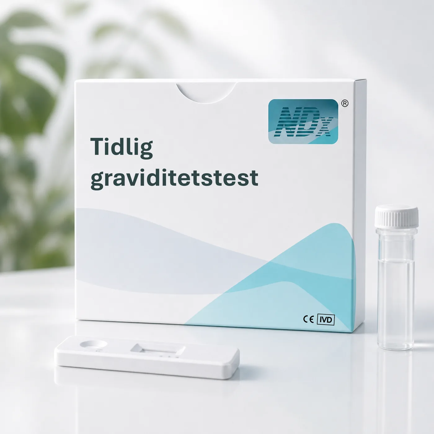 Tidig graviditetstest, hCG-hormon