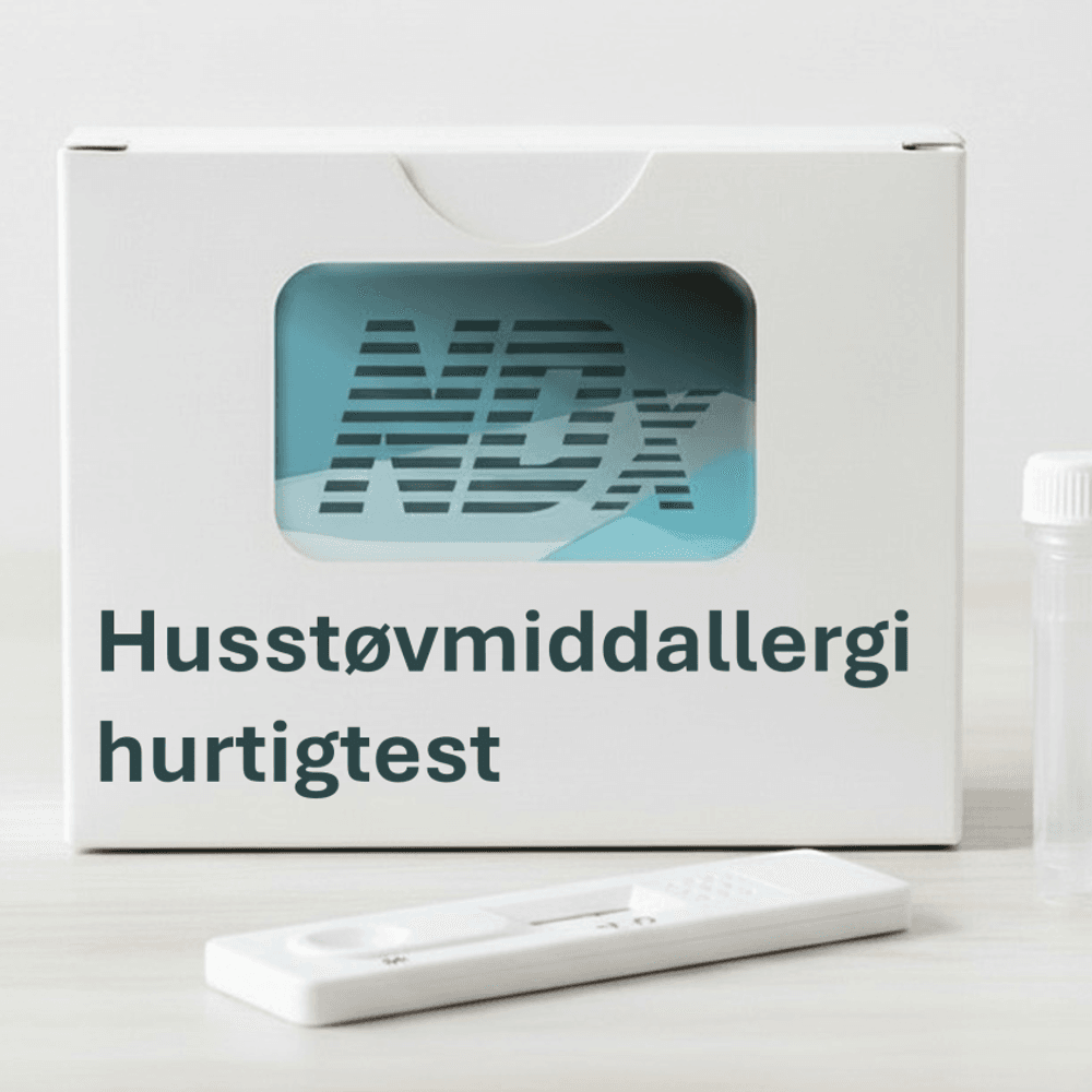 House dust mite allergy, rapid test